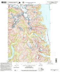 Port Alexander D-3 topographic map thumbnail