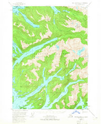 Port Alexander D-4 1951 topographic map thumbnail