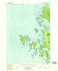 Port Alexander D-5 topographic map thumbnail
