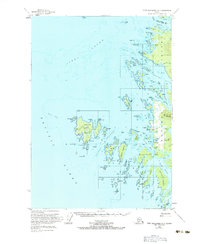 Port Alexander D-5 1951 topographic map thumbnail