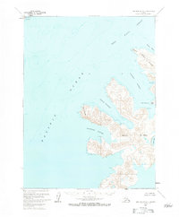Port Moller A-1 1963 topographic map thumbnail