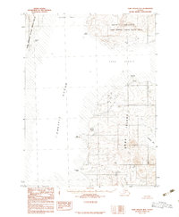 Port Moller B-3 1983 topographic map thumbnail