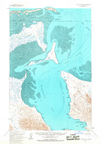 Port Moller D-3 topographic map thumbnail