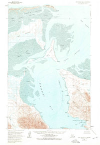 Port Moller D-3 1963 topographic map thumbnail