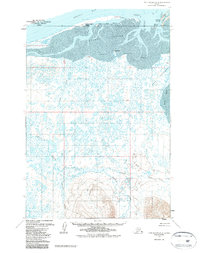 Port Moller D-4 topographic map thumbnail