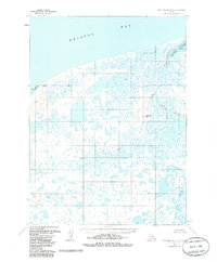 Port Moller D-5 topographic map thumbnail