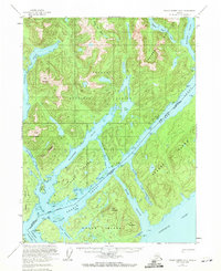 Prince Rupert D-2 1955 topographic map thumbnail