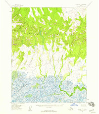 Selawik D-1 topographic map thumbnail