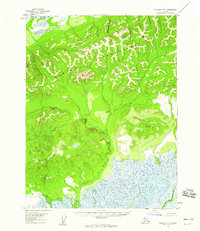 Selawik D-2 topographic map thumbnail