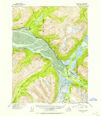 Selawik D-6 1952 topographic map thumbnail