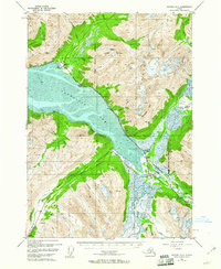 Seward D-6 1952 topographic map preview