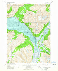 Seward D-6 1952 topographic map thumbnail