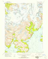 Seldovia B-3 1952 topographic map thumbnail