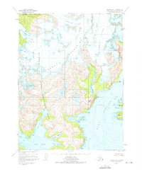 Seldovia B-3 1951 topographic map thumbnail