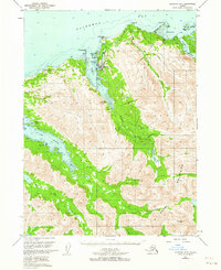 Seldovia B-5 1951 topographic map thumbnail