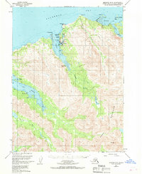 Seldovia B-5 1951 topographic map thumbnail