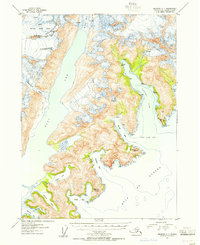 Seldovia C-1 1953 topographic map thumbnail