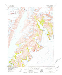 Seldovia C-1 1953 topographic map thumbnail