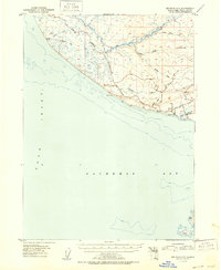 Seldovia C-5 1951 topographic map thumbnail