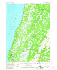 Seldovia D-5 1961 topographic map thumbnail