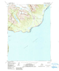 Seldovia D-8 topographic map thumbnail