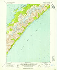Seward A-1 1953 topographic map thumbnail