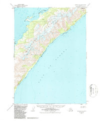 Seward A-1 1951 topographic map thumbnail
