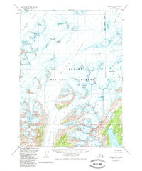 Seward A-5 1951 topographic map thumbnail