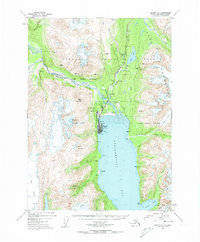 Seward A-7 1951 topographic map thumbnail