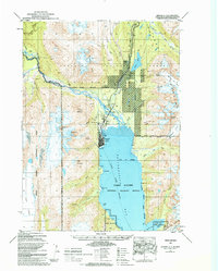 Seward A-7 1950 topographic map thumbnail