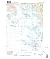 Seward A-8 1951 topographic map thumbnail