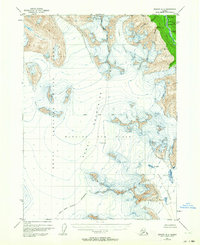 Seward A-8 1950 topographic map thumbnail