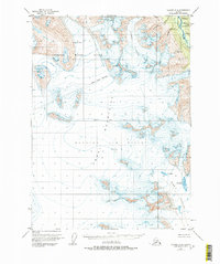 Seward A-8 1951 topographic map thumbnail