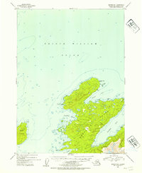 Seward B-1 1952 topographic map thumbnail