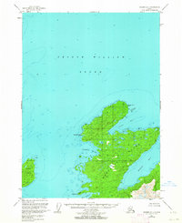 Seward B-1 1951 topographic map thumbnail