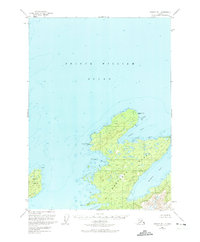 Seward B-1 1951 topographic map thumbnail