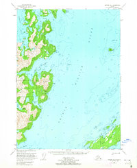 Seward B-2 1951 topographic map thumbnail