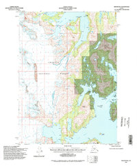 Seward B-4 topographic map thumbnail