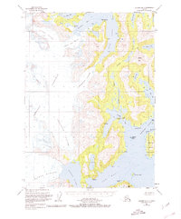Seward B-4 1951 topographic map thumbnail