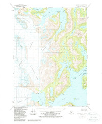 Seward B-4 1951 topographic map thumbnail