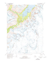 Seward B-5 1951 topographic map thumbnail