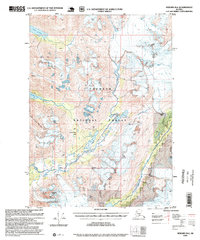 Seward B-6 topographic map thumbnail
