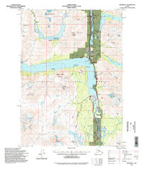 Seward B-7 topographic map thumbnail