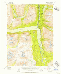 Seward B-7 1953 topographic map thumbnail