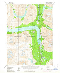 Seward B-7 1951 topographic map thumbnail