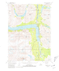 Seward B-7 1951 topographic map thumbnail