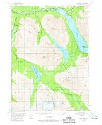 Seward B-8 1951 topographic map thumbnail