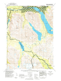 Seward B-8 1951 topographic map thumbnail