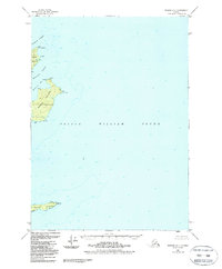 Seward C-1 1951 topographic map thumbnail