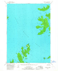 Seward C-2 1951 topographic map thumbnail